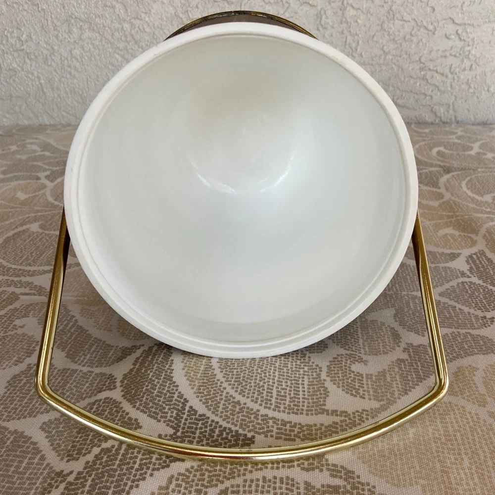 Vintage Mid-Century Modern Ice Bucket by Serv Master